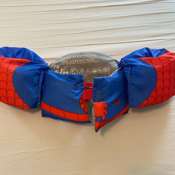 Swim Ways Toddler Kids Swim Vest with Arm Wings Spider-Man - Picture 1 of 5